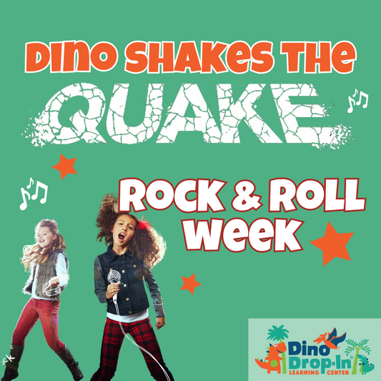 Dino Shakes the Quake Week 6 July 15-18: Rock ' Roll Week