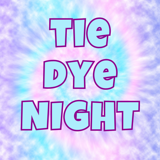 1/14 - Tie Dye Dino Night - West Richland Center